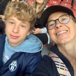Francesco and his mum