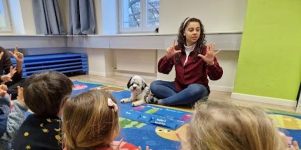 Meet our School Dog Pre-School Tandem IMS